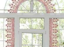 Ай-имидж с раскладкой на арочном окне